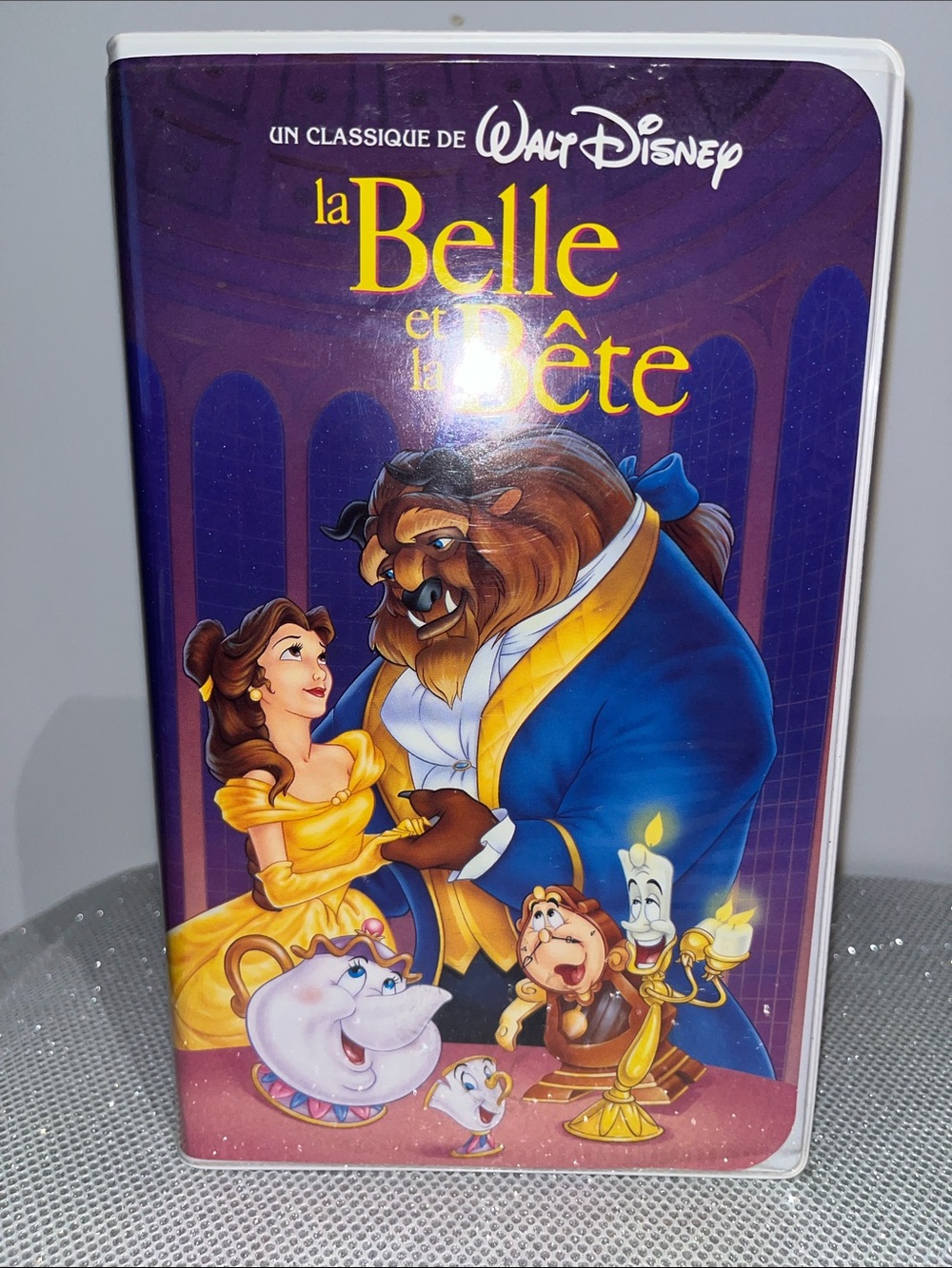 BLACK DIAMOND GOOD CONDITION Walt Disney La Belle et la Bête VHS